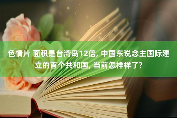 色情片 面积是台湾岛12倍， 中国东说念主国际建立的首个共和国， 当前怎样样了?