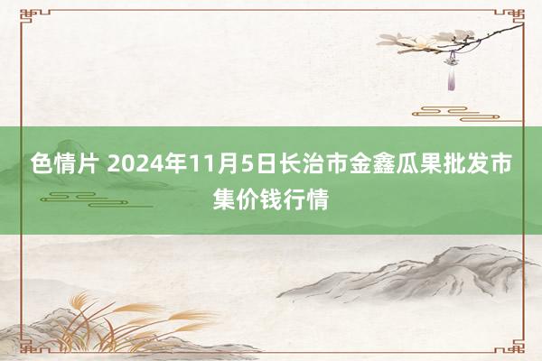 色情片 2024年11月5日长治市金鑫瓜果批发市集价钱行情