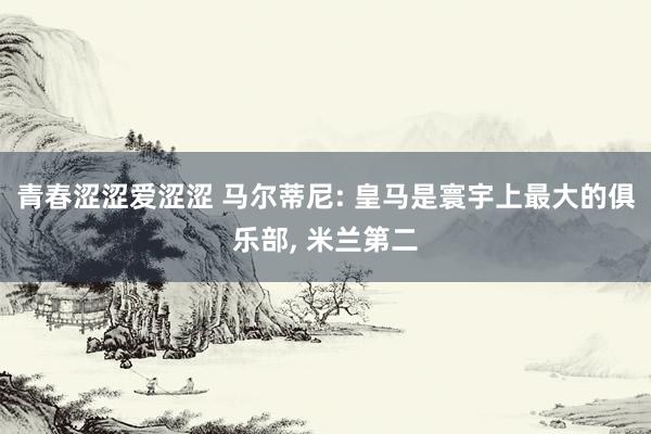 青春涩涩爱涩涩 马尔蒂尼: 皇马是寰宇上最大的俱乐部， 米兰第二