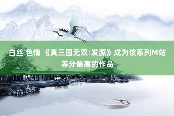 白丝 色情 《真三国无双:发源》成为该系列M站等分最高的作品